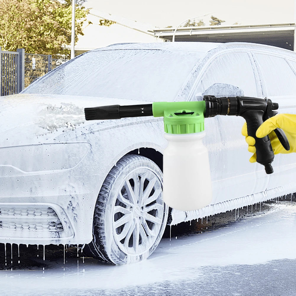 Foam Cannon Car Washing Kit 100ml Liquid Foam Sprayer Adjustable 4500PSI Foam Spray Pot Water Foam Pot Car Wash Accessories