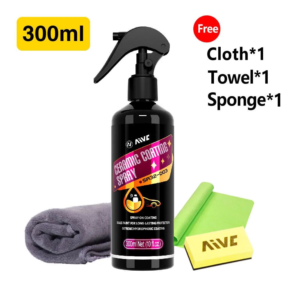 Ceramic Coating For Cars Paint Mirror Shine Crystal Wax Spray Nano Hydrophobic Anti-fouling Auto Detailing Car Cleaning Products