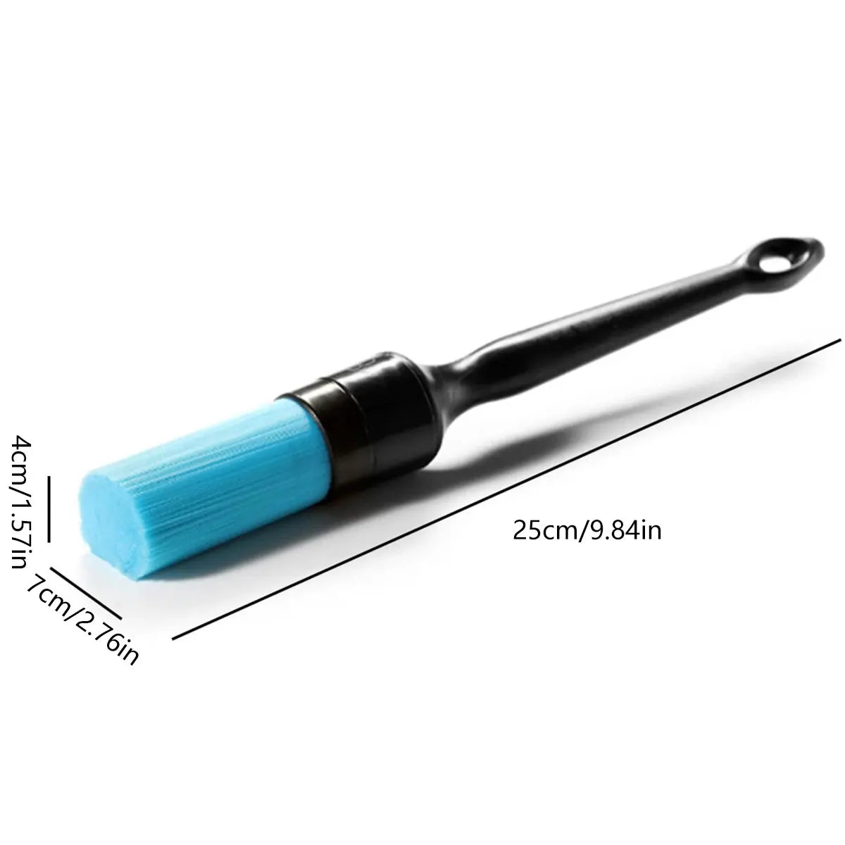 Car Detailing Brush Acid and Alkali Resistant Automotive Detail Brush for Cleaning Interior & Exterior Dashboard Rims Wheel Lug