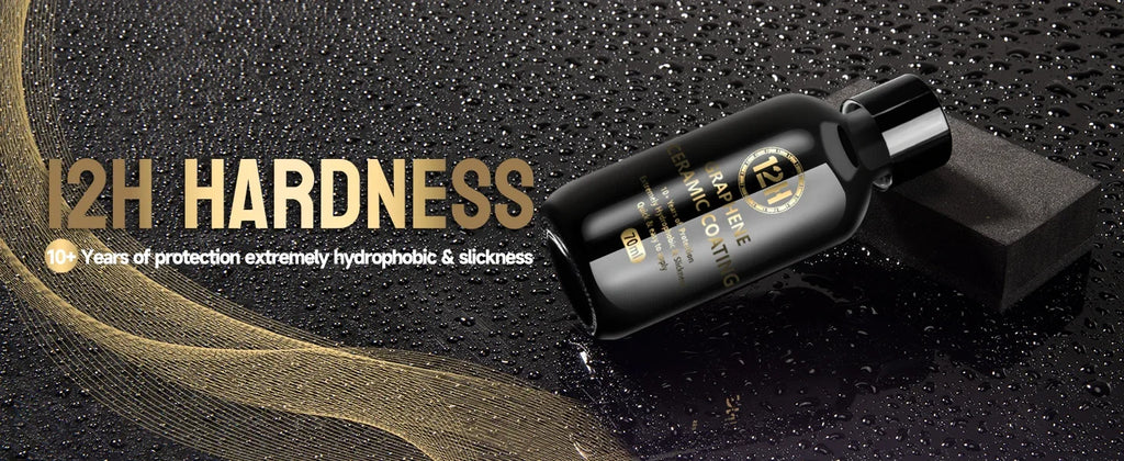 Graphene Ceramic Coating 20H/12H With Self Healing and UV Track Technology Car Detailing Professionals 10+ Years of Protection