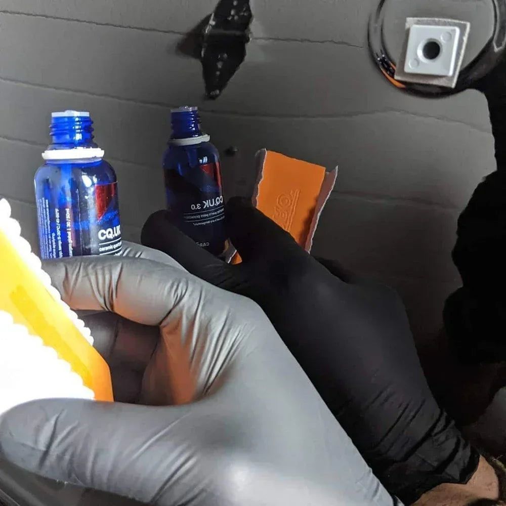 Ceramic Coating for Cars Quartz Based Nanotechnology Bonds To Paint Glass Metal and Plastic Paint Care