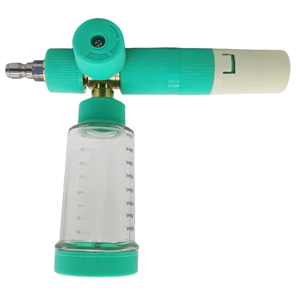 Foam Cannon Car Washing Kit 100ml Liquid Foam Sprayer Adjustable 4500PSI Foam Spray Pot Water Foam Pot Car Wash Accessories