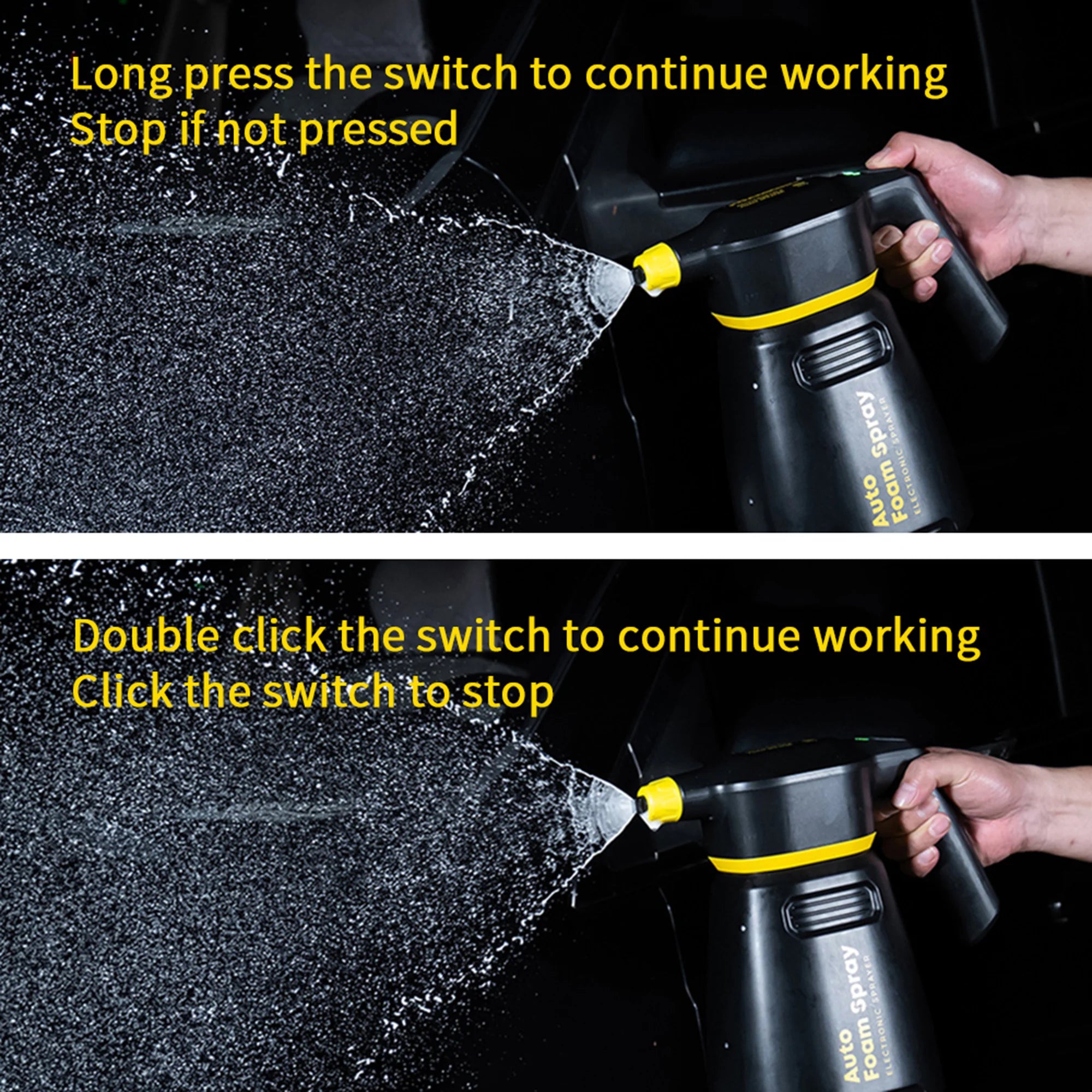 Electric Foam Sprayer Battery Powered for Car Wash FoamCannon