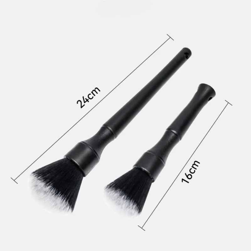 Car Detailing Soft Bristle Brush Dust Removal Detail Brushes for Car Dash Vents and Crevice Car Cleaning Tools
