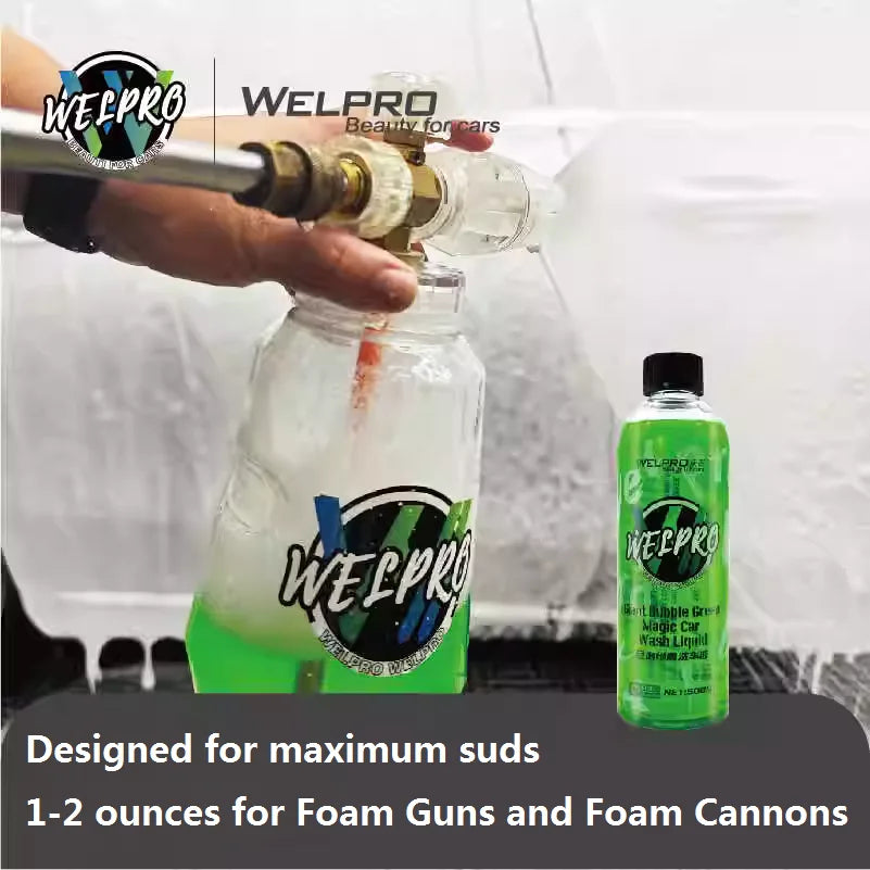Car Wash Shampoo Cleaning Foam Cannon Liquid  Soap For Cars, Trucks, Motorcycles