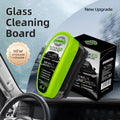 Automotive Oil Film Cleaning Brush, Car Glass Oil Film Cleaner, Window oil film Cleaner brushglass cleaning wiper, Anti-Rain Fog