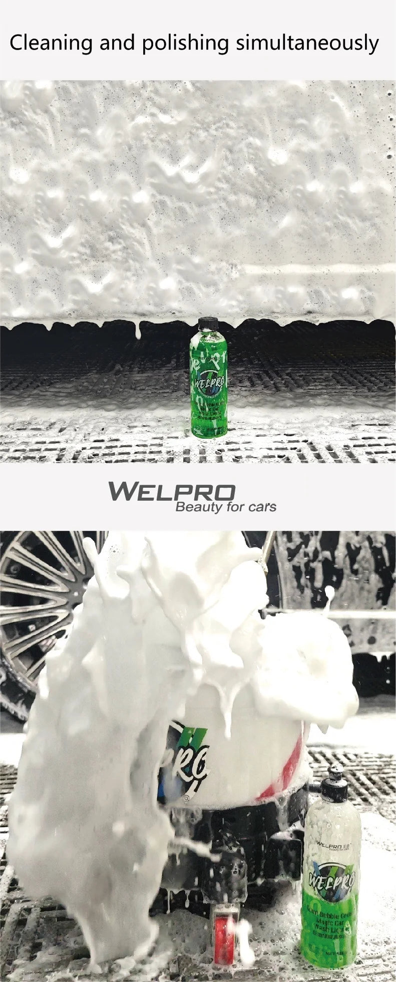 Car Wash Shampoo Cleaning Foam Cannon Liquid  Soap For Cars, Trucks, Motorcycles