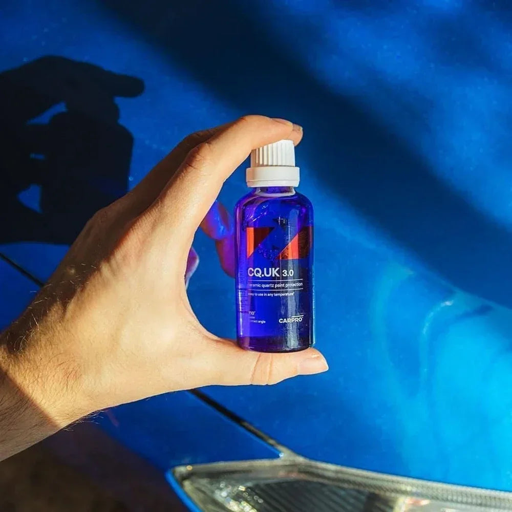 Ceramic Coating for Cars Quartz Based Nanotechnology Bonds To Paint Glass Metal and Plastic Paint Care